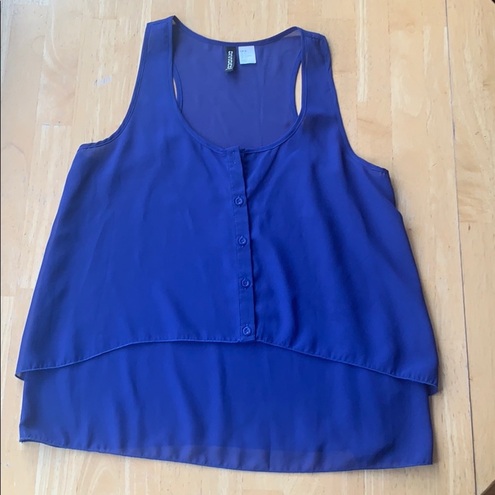 H&M SMALL flowy tank